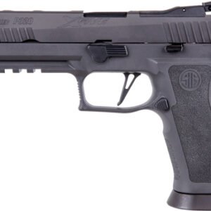 SIG P320 XFIVE LEGION 5" ADJ - SIGHT (3)17RD TXG GRIP/GRAY