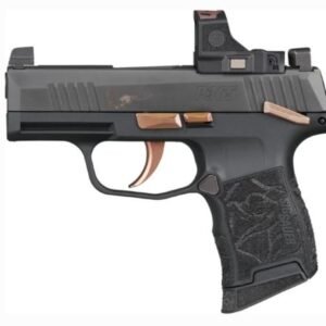 SIG P365 ROSE 380ACP W/ROMEO- - RS (2)10RD MAN SAFETY BLACK