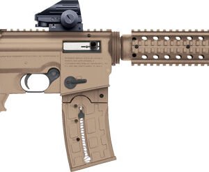 MOSSBERG 715T FLAT TOP 22LR - 16.25" 25RD GREEN DOT BLD/FDE