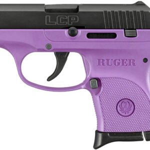 RUGER LCP 380ACP 6-SHOT FS - BLUED/PURPLE POLYMER (TALO)