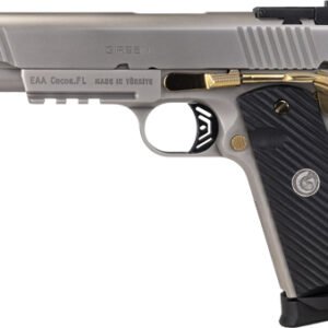 GIRSAN 1911 NEGOTIATOR TALO - 38 SUPER 5" 9RD TITANIUM/GOLD