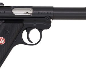 RUGER MARK IV TARGET 22LR - 5.5" BULL AS BLACK PLASTIC