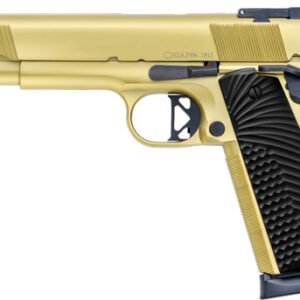 CHIAPPA 1911 EMPIRE GRADE - 45ACP 5" FS 8RD G10 GRIP GOLD