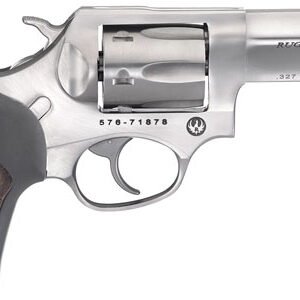 RUGER SP101 327 FED MAG 3" - FS STAINLESS RUBBER