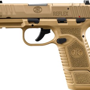 FN REFLEX MRD 9MM LUGER - 1-11RD 1-15RD FDE SAFETY