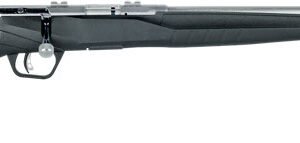 SAVAGE B17FVSS 17HMR 21" S/S - HEAVY BBL ACU-TGR BLACK SYN