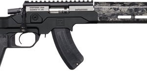 CHRISTENSEN MPR RIMFRE 22LR - 16" CF/CHASSIS BLACK ADJ FLDG