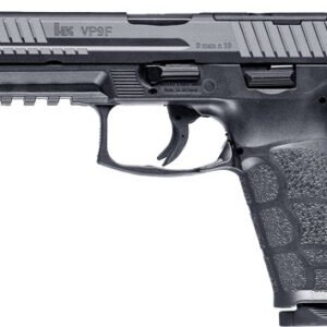 HK VP9A1 F OPTICS READY 9MM - 4.5" BBL 2-10RD MAGS BLACK