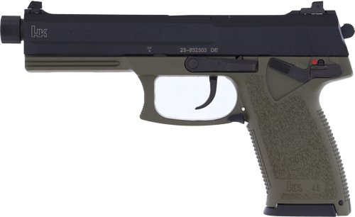 HK MARK 23 V1 DA/SA 45ACP - 5.87" BBL 2-12RD BLACK/GREEN - Image 2
