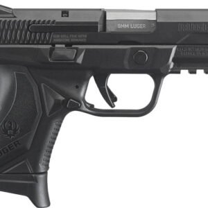 RUGER AMERICAN COMPACT 9MM - FS 17-SHOT BLACK MATTE SYN