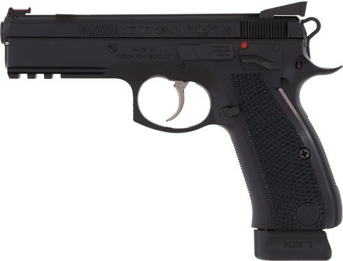 CZ CUSTOM SP-01 SHADOW 9MM FS - 19-SHOT BLACK POLYCOTE FINISH - Image 2