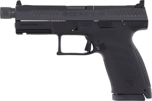 CZ P-10 C OR 9MM FS 17-SHOT - SUPPRESSOR READY BLACK - Image 2