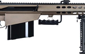 BARRETT M82A1 RIFLE 50BMG - 20" FLUTED 1:15" 10RD FDE