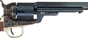 CIMARRON 1851RM WB HICKOK - 38SPL CHARCOAL BLUED ENGRAVED