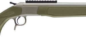 CVA SCOUT TD V3 350 LEGEND 20" - STAINLESS/OD GREEN SYNTHETIC