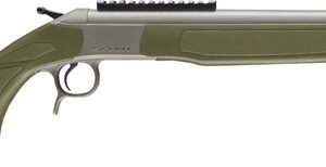 CVA SCOUT TD V3 400 LEGEND 20" - STAINLESS/OD GREEN SYNTHETIC