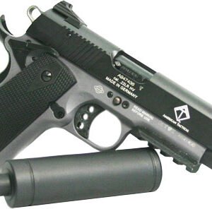GERMAN SPORT 1911 AD-OPS 22LR - 5" BLACK/GREY 10RD W/RAIL