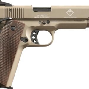 GERMAN SPORT 1911 22LR - 5" TAN/FAUX WOOD GRIPS 10RD