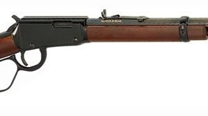 HENRY FRONTIER 17HMR 20" OCT - BLUED WALNUT LARGE LOOP