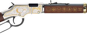 HENRY H4 EAGLE SCOUT TRIB. 2ND - ED. 22S/L/LR 20" OCT ENGRAVED