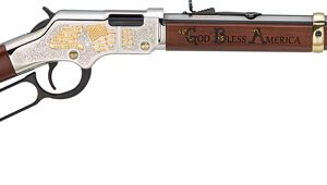 HENRY H4 GOD BLESS AMERICA - 22S/L/LR 20" OCTAGON ENGRAVED