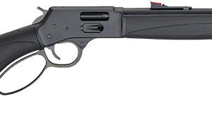 HENRY H12 X MODEL LEVER 44MAG - 17.4" TB BLUED BLACK SYN.