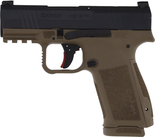 CANIK METE MC9L 9MM 3.18" BBL - OR FS BLACK SLIDE/FDE FRAME - Image 2