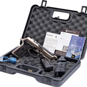 BERETTA 92X PERFORMANCE CARRY - 9MM 4.9" 15RD SS OPTIC CUT