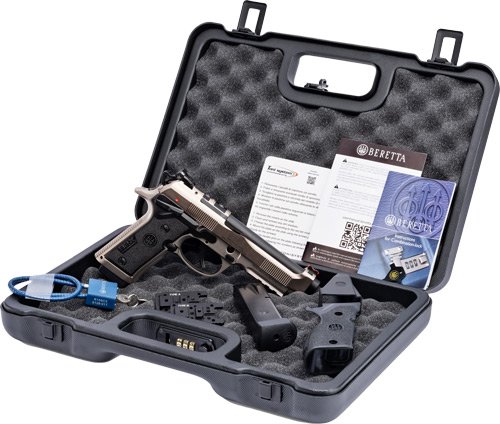 BERETTA 92X PERFORMANCE CARRY - 9MM 4.9" 15RD SS OPTIC CUT