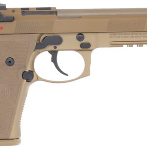BERETTA M9A4 G 9MM 5.1" 18RD - TAN OPTICS READY THREADED USA