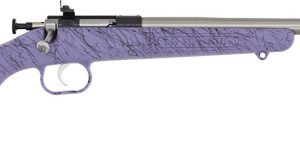 CRICKETT RIFLE G2 22LR PURPLE - SYNTHETIC/BLACK WEB STAINLESS