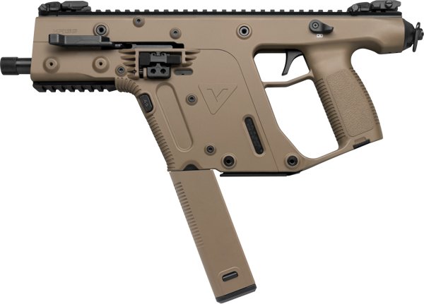 KRISS VECTOR SDP G2 PISTOL - 10MM 5.5" THREADED 33RD FDE