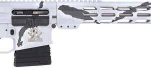 GLFA AR10 RIFLE 6.5CM 20" S/S - BBL 10-SHOT PURSUIT SNOW CAMO