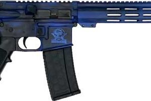 GLFA AR15 BATTLEWORN 223 WYLDE - 16" S/S BBL ROYAL BLUE