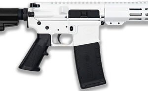 GLFA AR15 PISTOL W/BRACE 223 - WYLDE 7.5" SS BARREL WHITE