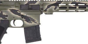 GLFA AR15 450 BUSHMASTER - 18" NIT BBL PURSUIT GREEN CAMO