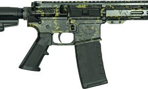 GLFA AR15 PISTOL 223 WYLDE - BUNDLE W/ 5 KNIVES LICHEN BLK