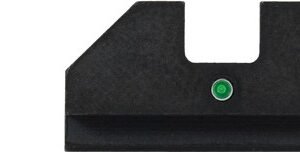 XS F8 NGT SGT SET FOR GLOCK 43 - W/ FRNT ORG DOT/REAR WIDE NTCH