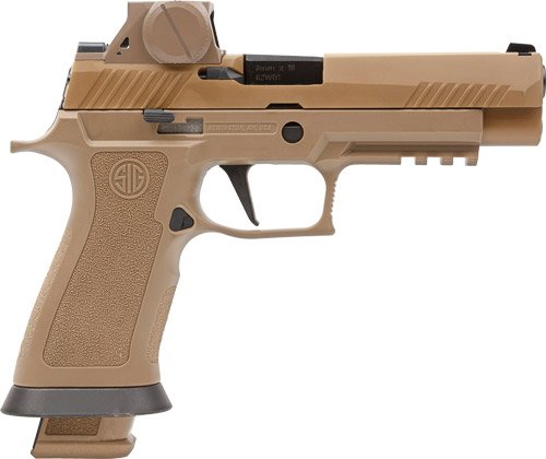 SIG M17 X SERIES RX 9MM 4.7" - (3)21RD ROMEOM17 COYOTE X-GRIP