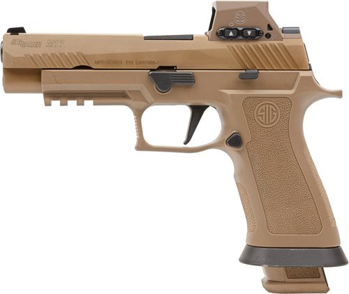 SIG M17 X SERIES RX 9MM 4.7" - (3)21RD ROMEOM17 COYOTE X-GRIP - Image 2