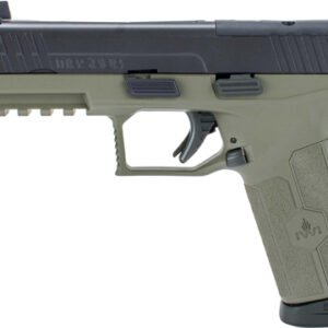 IWI MASADA 9MM 4.6" THREADED - BBL 3-DOT ORP 2-10RD MAG ODGRN