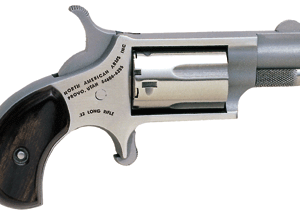 NAA MINI-REVOLVER 22LR 1-1/8" - S/S MATTE WOOD