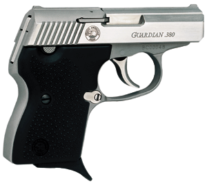 NAA GUARDIAN 380ACP 6+1 SHOT - S/S BLACK SYNTHETIC GRIPS
