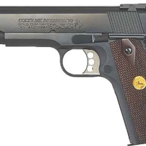 COLT GOLD CUP NATIONAL MATCH - 38 SUPER 5" 8RD BLUED WALNUT