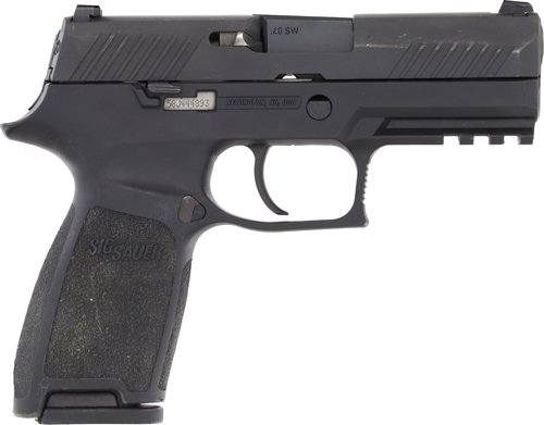 USED SIG P320 CARRY 40 SW 3.9" - (3)14RD GOOD CONDITION BLACK - Image 2