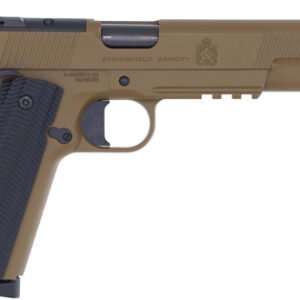 SPRINGFIELD 1911 OPERATOR AOS - 45 ACP 5" 8RD COYOTE THREADED