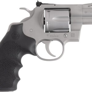 COLT PYTHON 357MAG 2.5" 6RD - MATTE STAINLESS HOGUE GRIPS