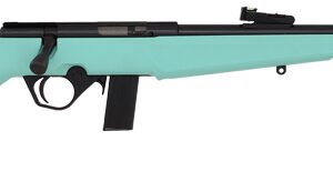ROSSI RB22 COMPACT 22LR BOLT - 16" CYAN SYNTHETIC