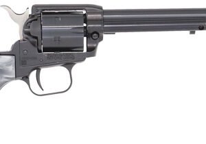 HERITAGE 22LR 6" FS BLUED - GRAY PEARL GRIPS