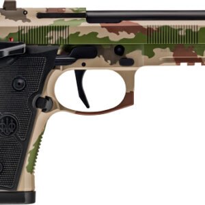 BERETTA 92XI SAO FS 9MM 4.7" - 15RD VEGETATO CAMO 2 MAGS
